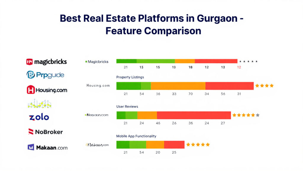Property in Gurgaon 2026 complete investment guide header image: modern apartment skyline, price trends graph, RERA verified projects, ₹16,186/sq ft